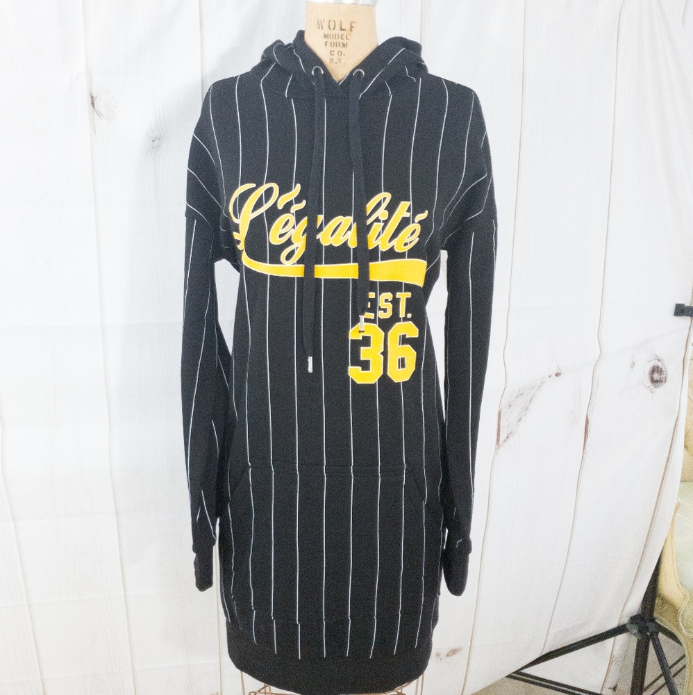 H&M DIVIDED Sweater Dress w/ Hoodie